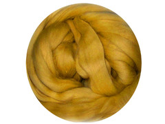 Горчица. Пряжа superwash, 100 грамм